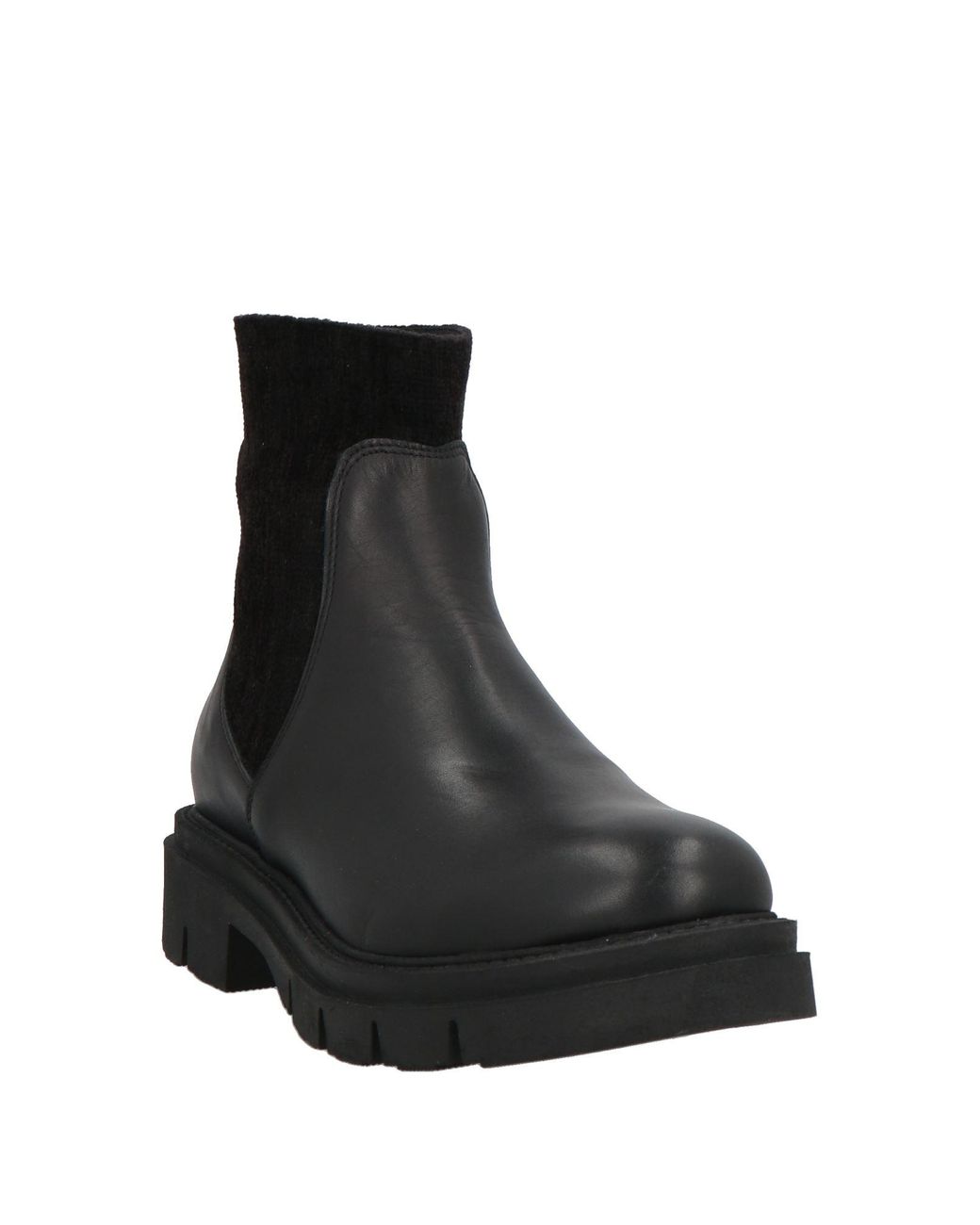 Nila & Nila Black Ankle Boots Calfskin