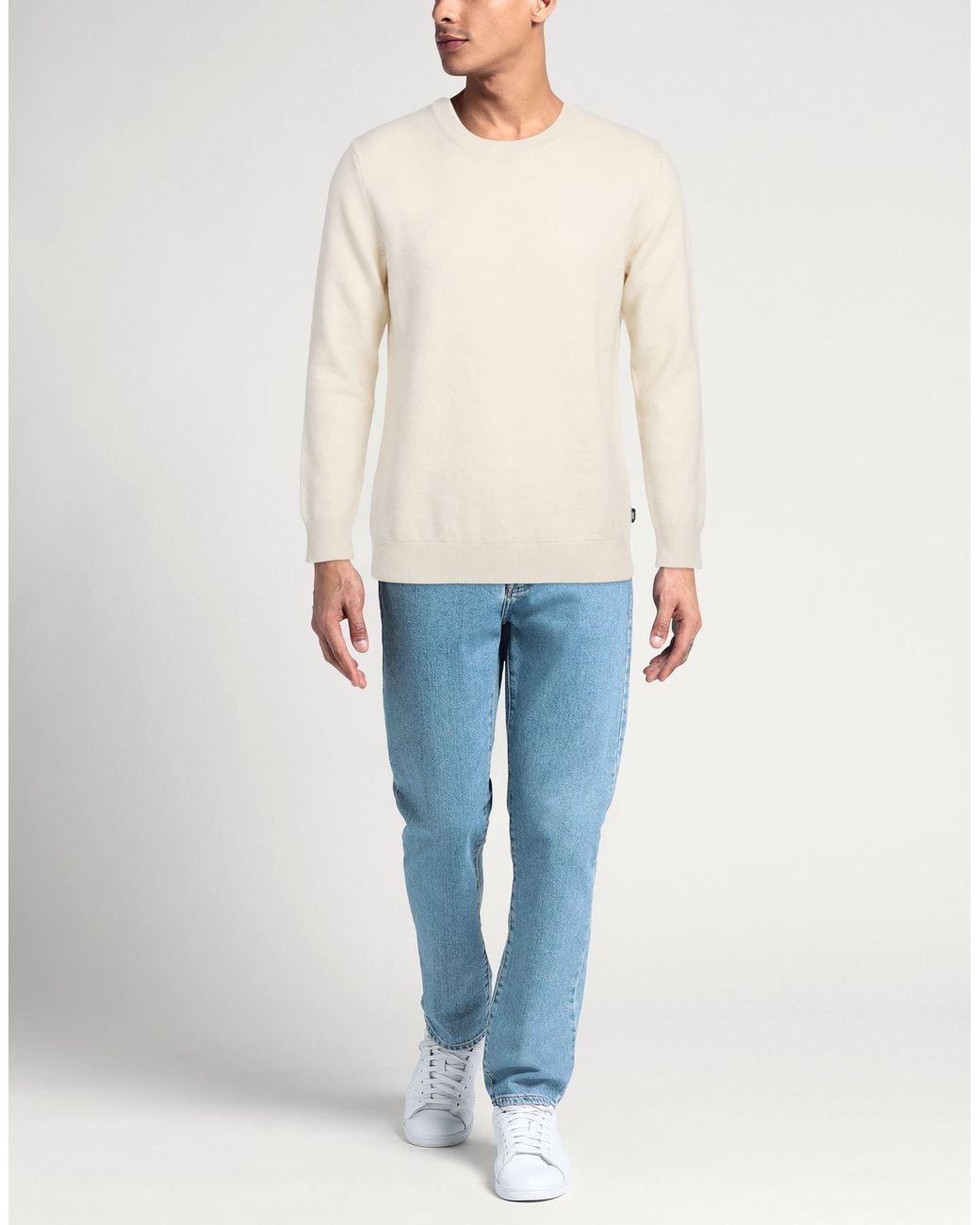 DUNO White Jumper for men