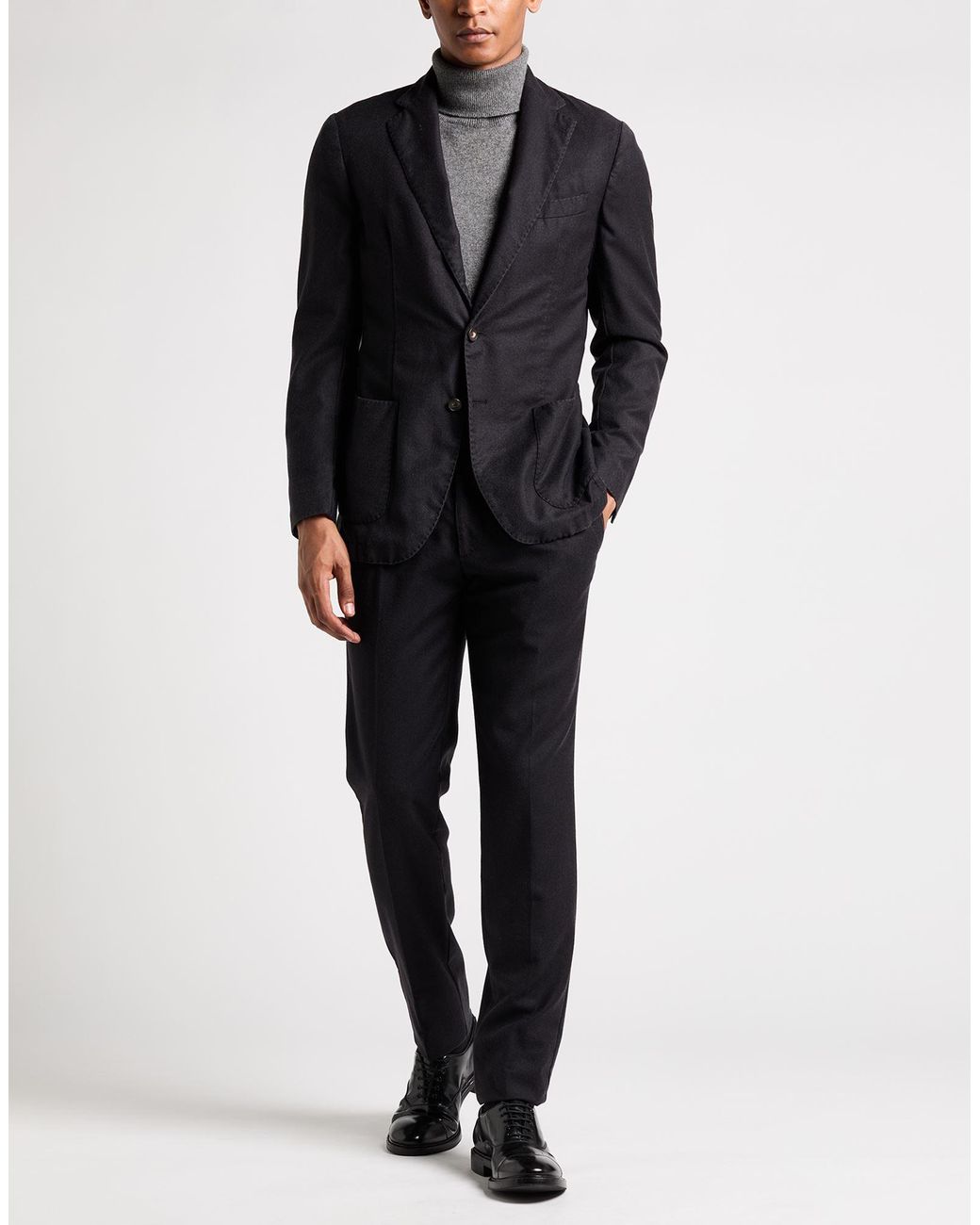 Santaniello Blue Suit Wool for men