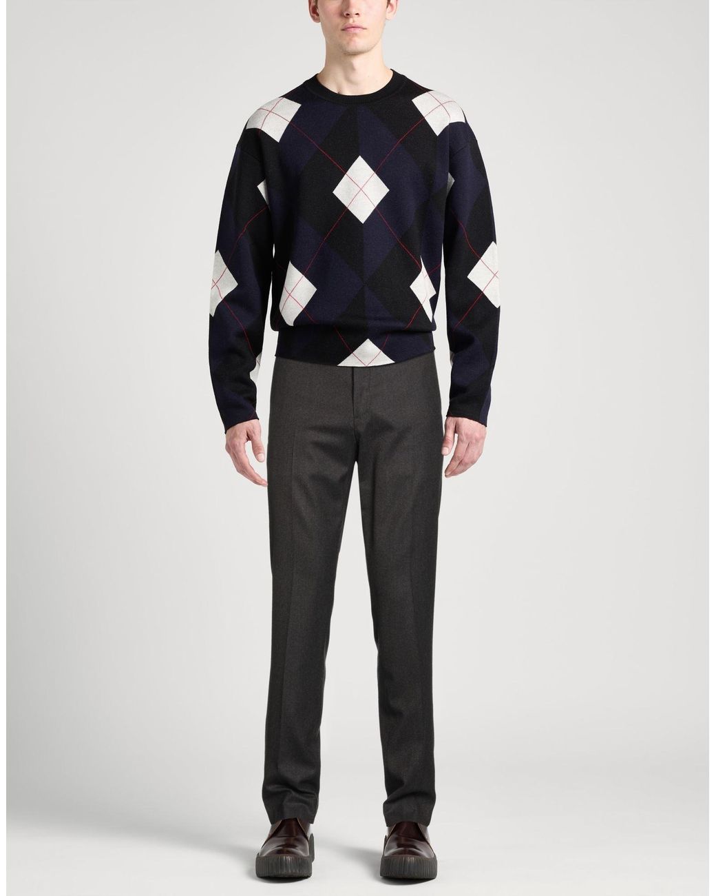 Boglioli Gray Trouser for men