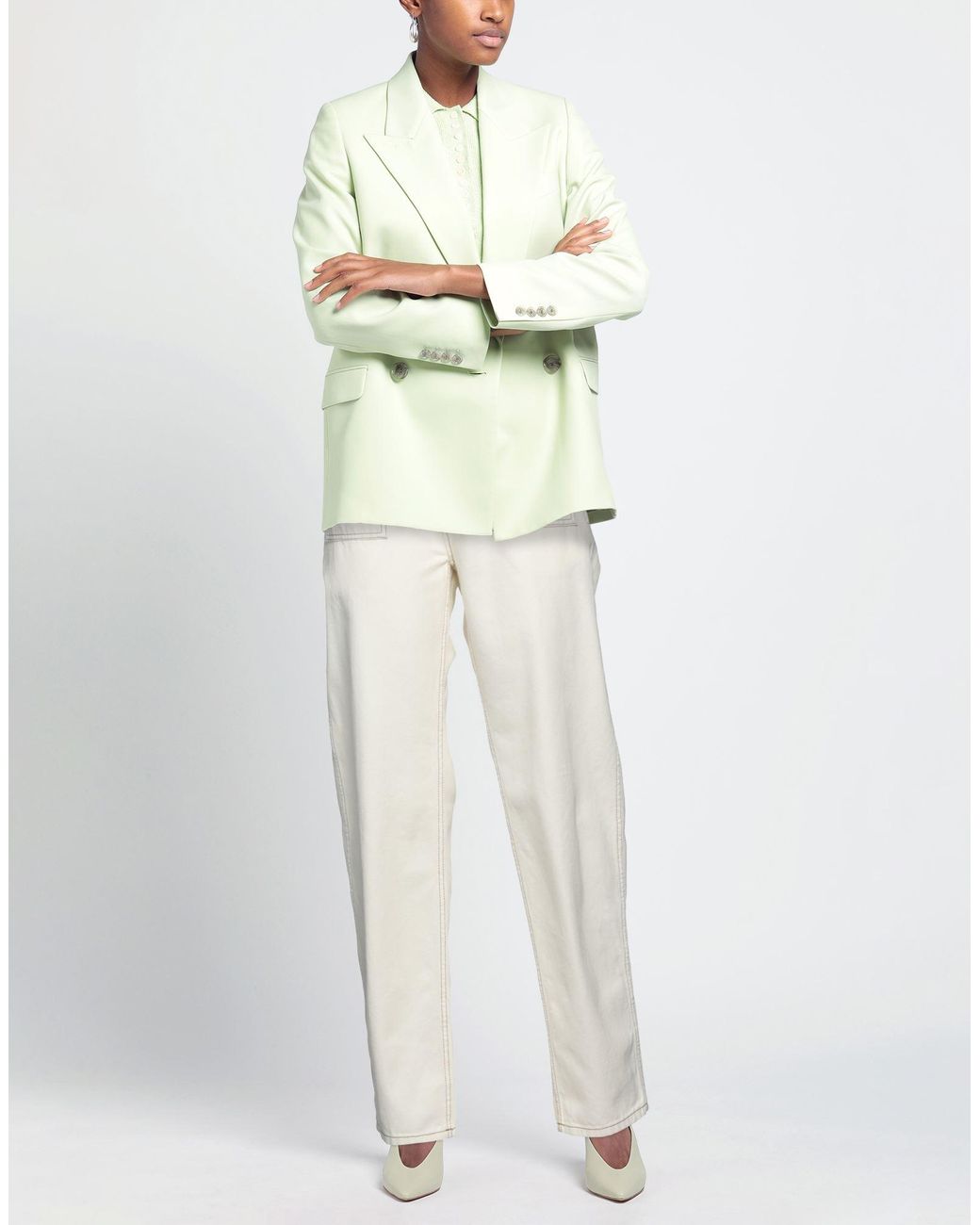 Etro White Trouser