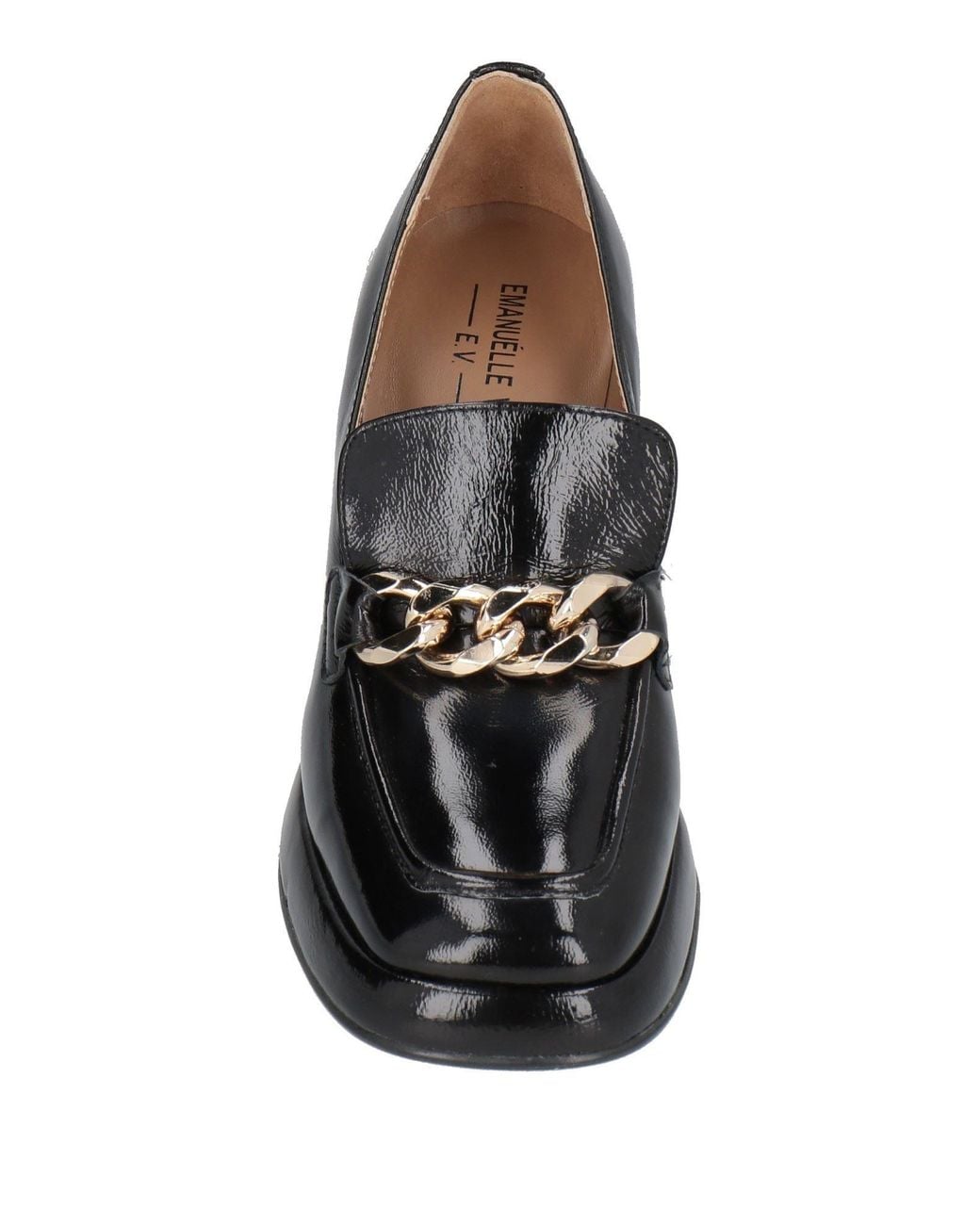 Emanuélle Vee Black Loafers Leather