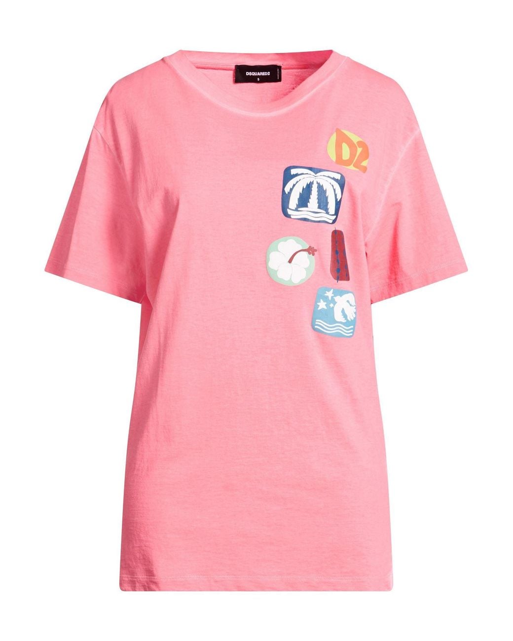 Camiseta DSquared² de color Pink