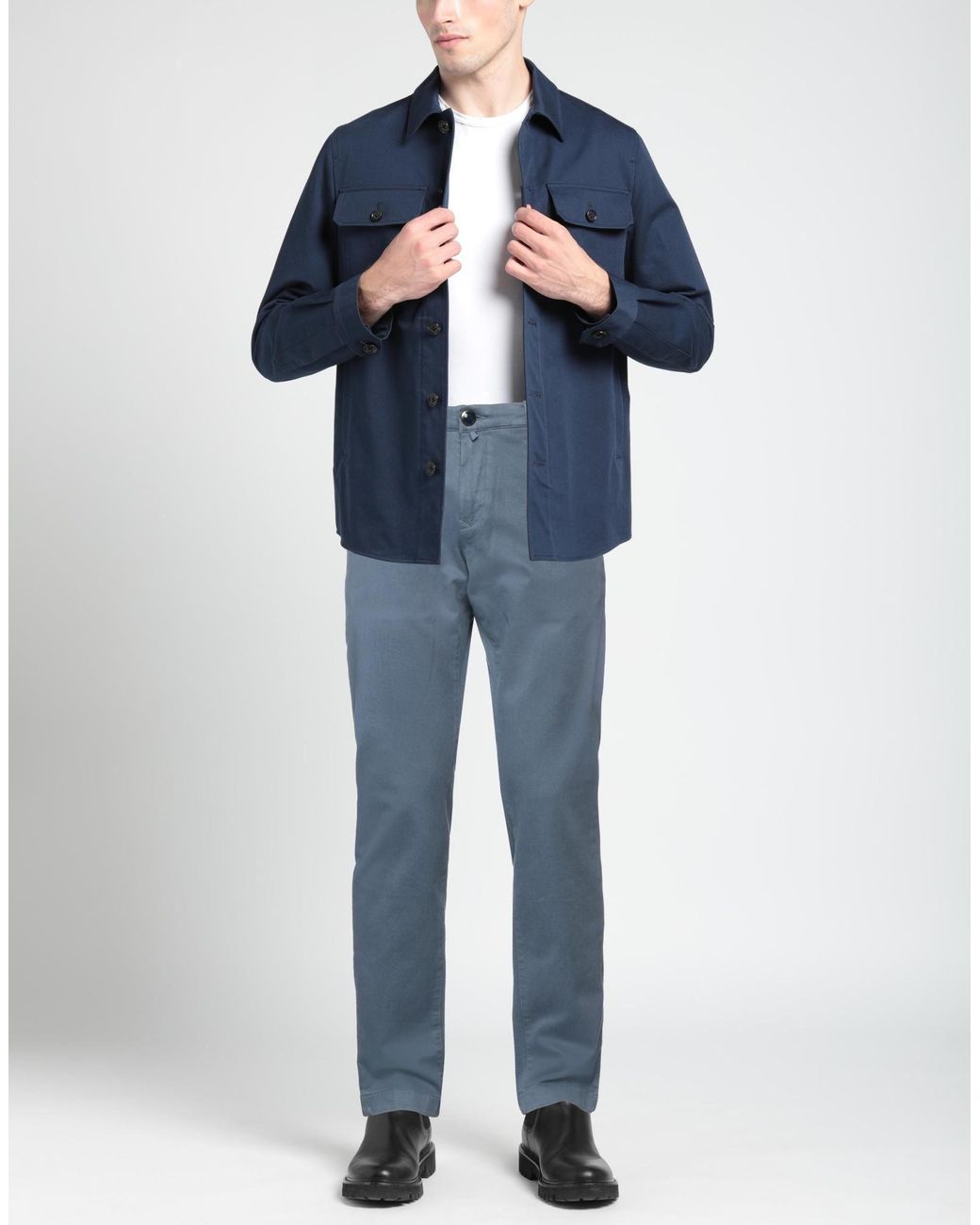 Jacob Cohen Blue Pants for men
