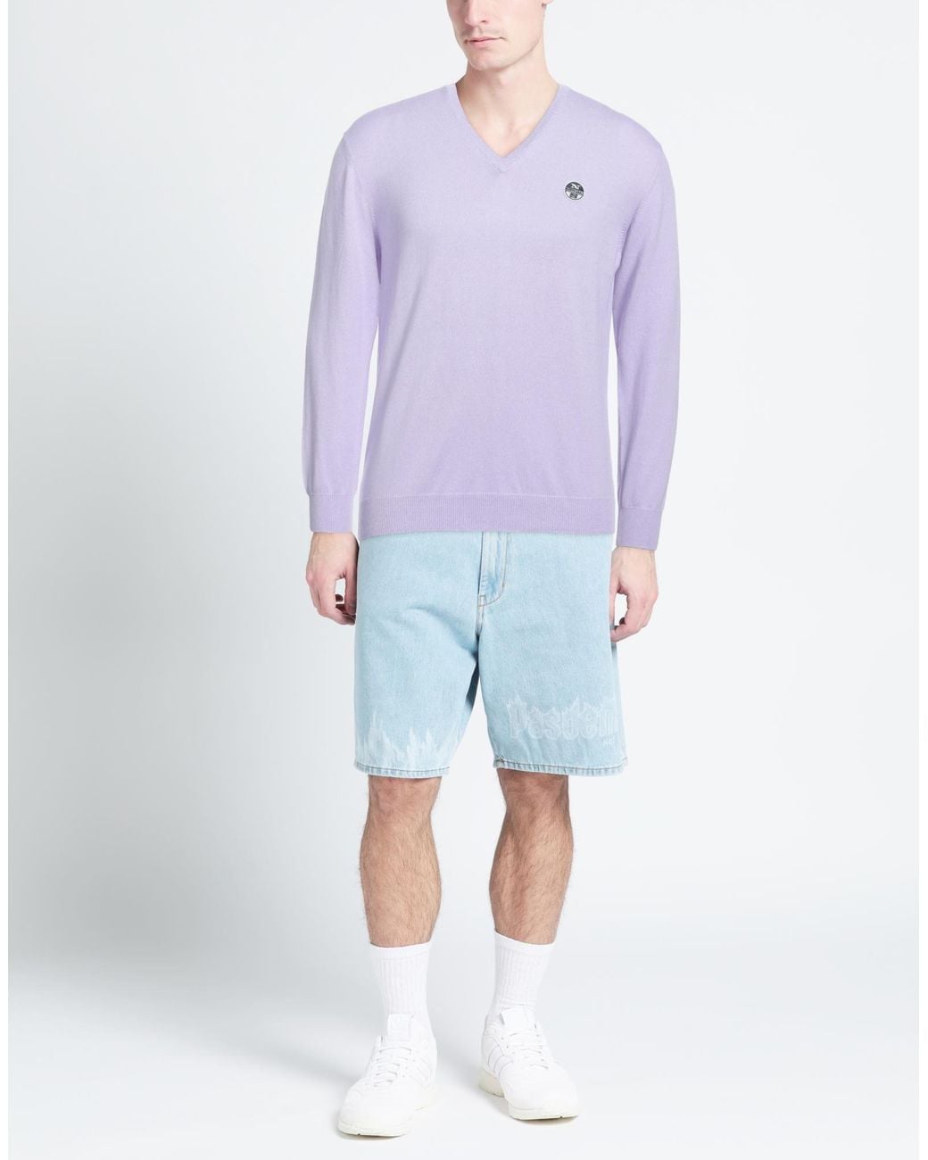 North Sails Purple Sweater for men