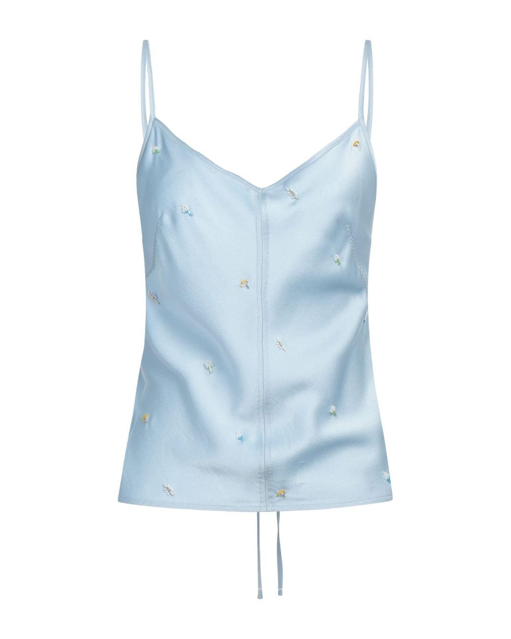 Top di Anna October in Blue