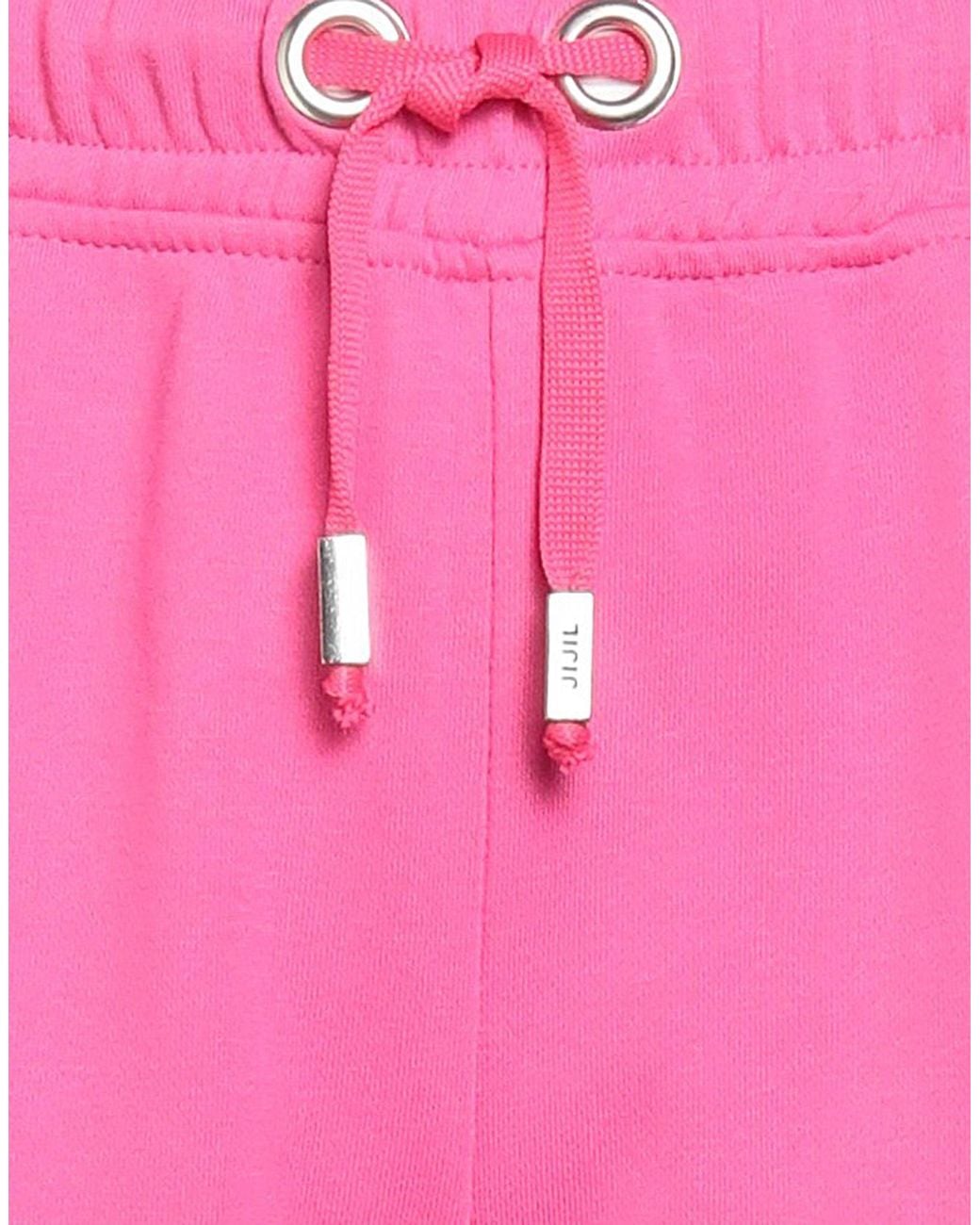 Jijil Pink Pants Cotton, Polyester