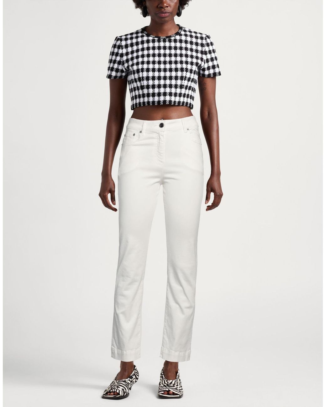 Semicouture White Jeans