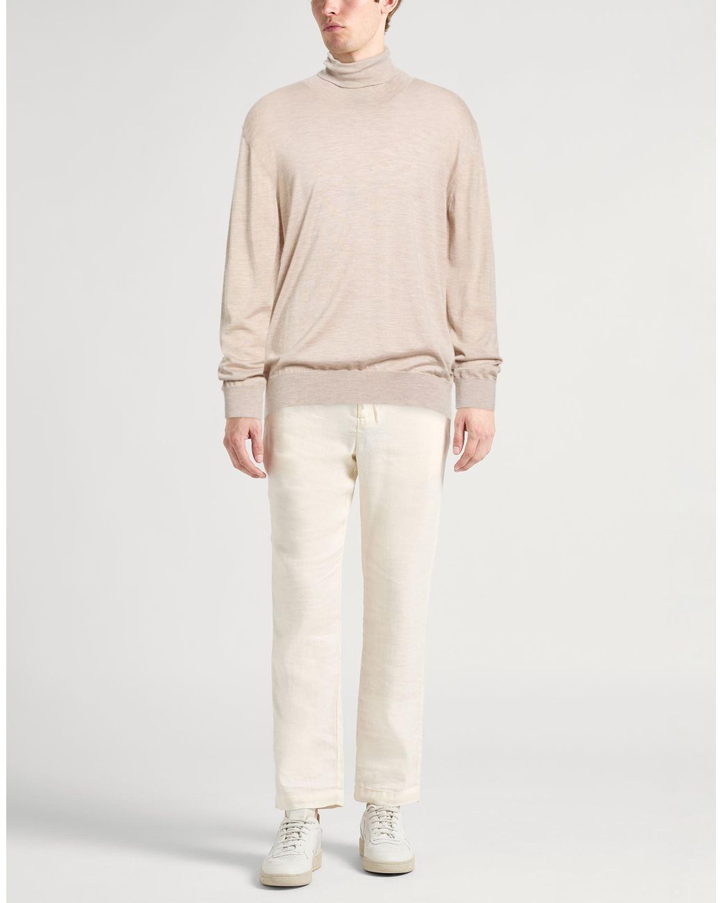 Brioni Natural Turtleneck for men