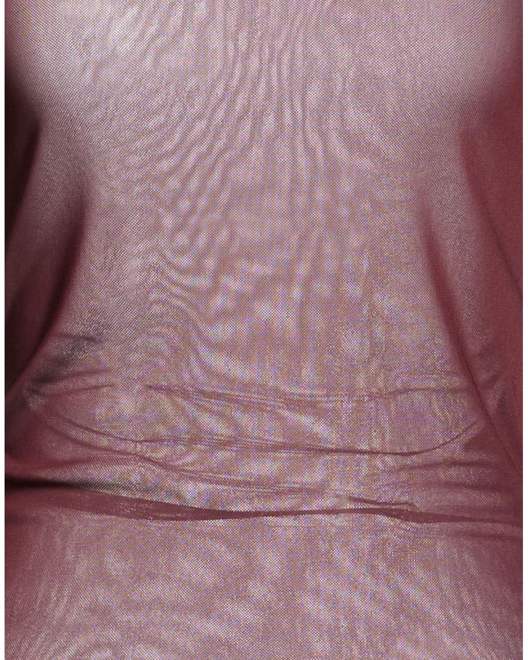 Alysi Purple Crème Top Polyester, Elastane