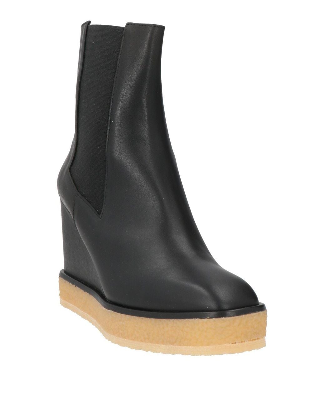 Castaner Black Ankle Boots Leather