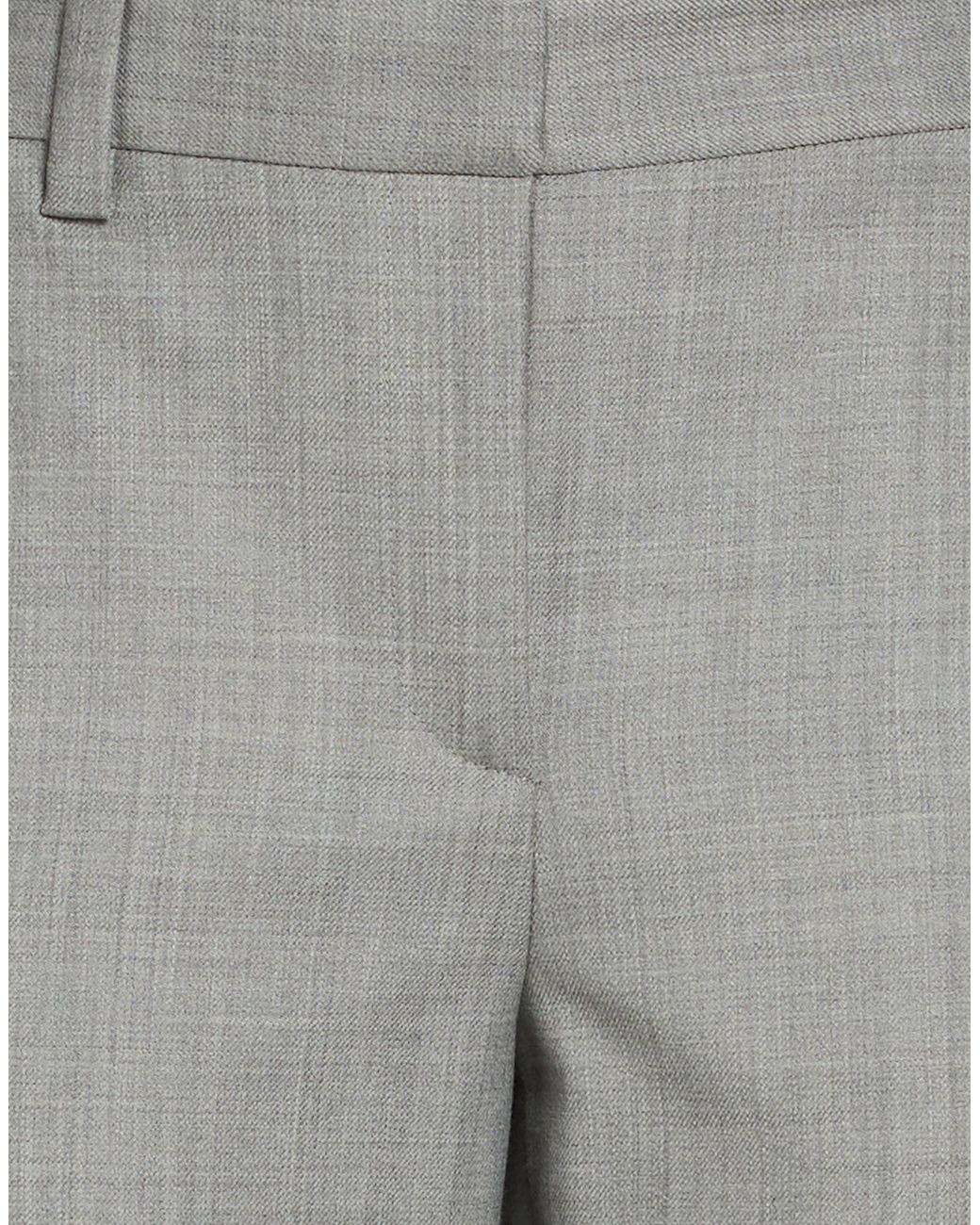 Antonelli Gray Pants Polyester, Virgin Wool, Elastane