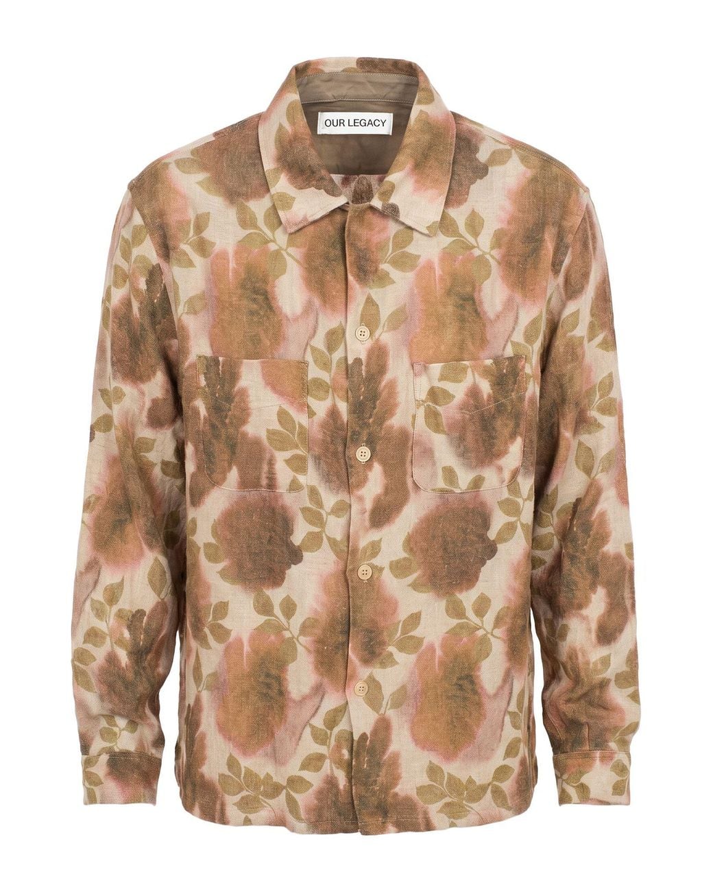 Our Legacy Brown Shirt Linen for men