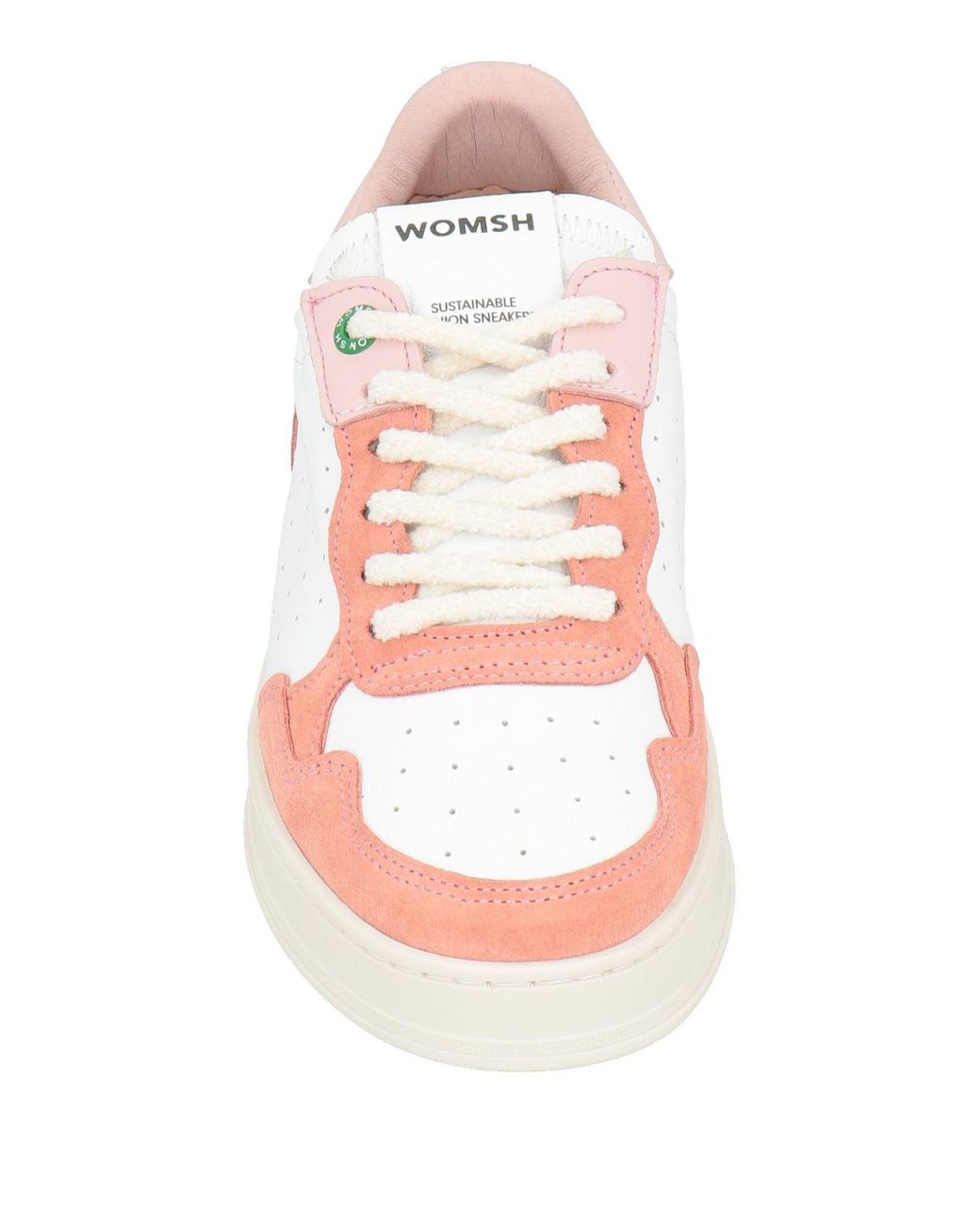 WOMSH Pink Sneakers Leather