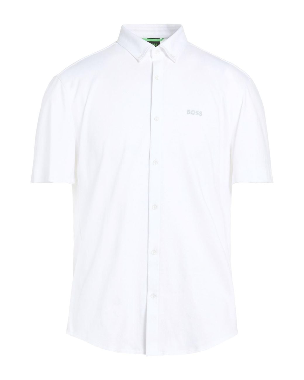 Boss White Shirt Cotton for men