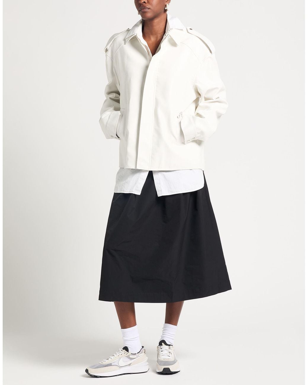 Aniye By White Jacket Viscose