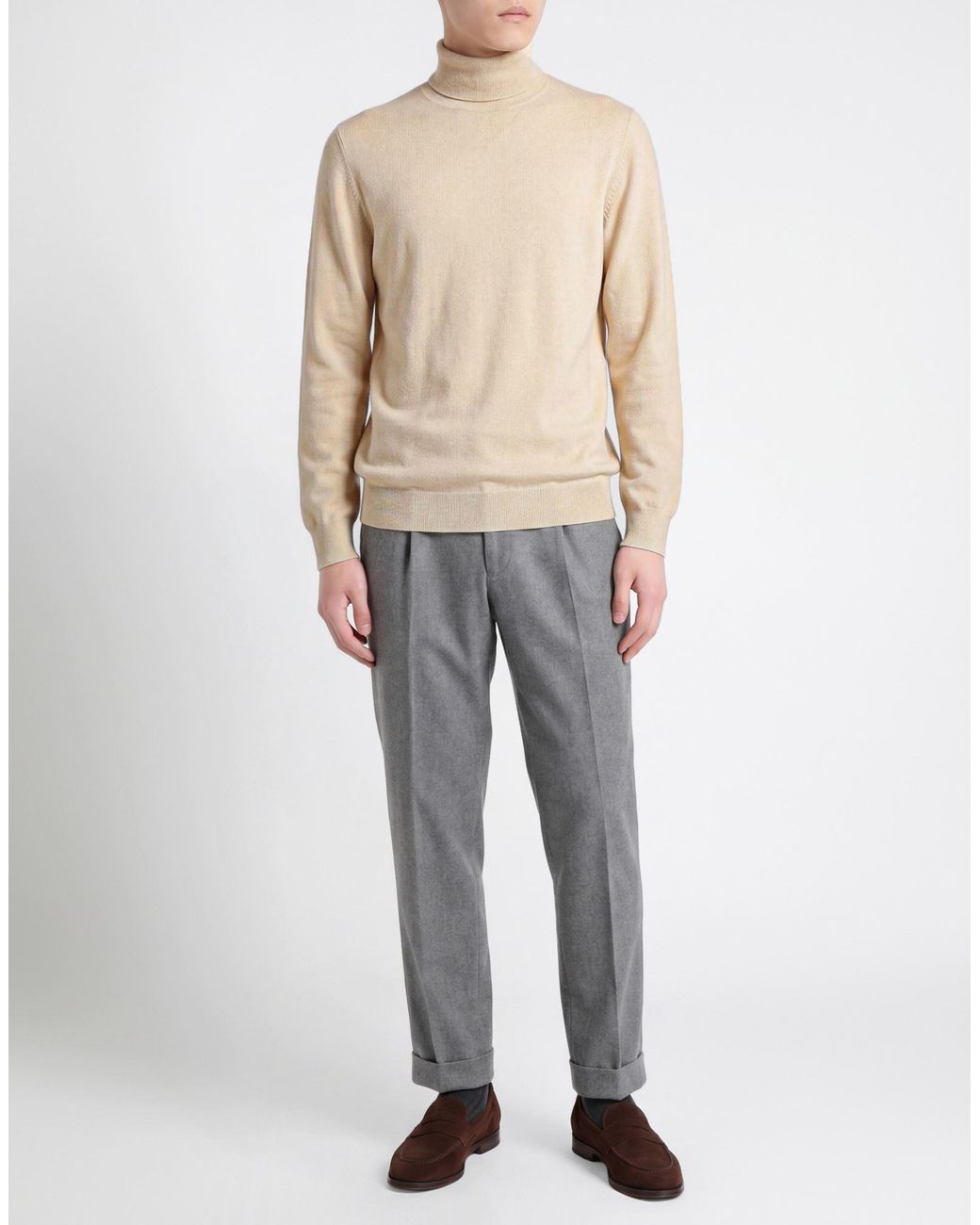 Gran Sasso Natural Turtleneck for men