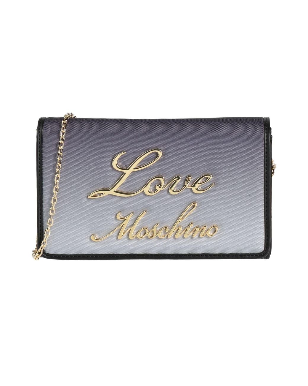Love Moschino Blue Cross-Body Bags