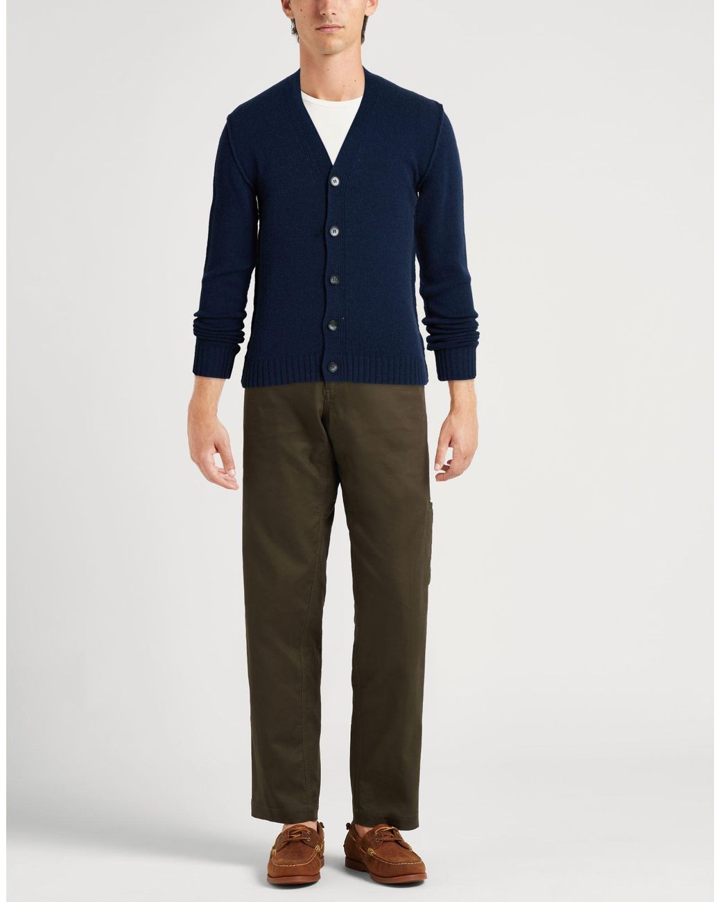 Bellwood Blue Cardigan for men