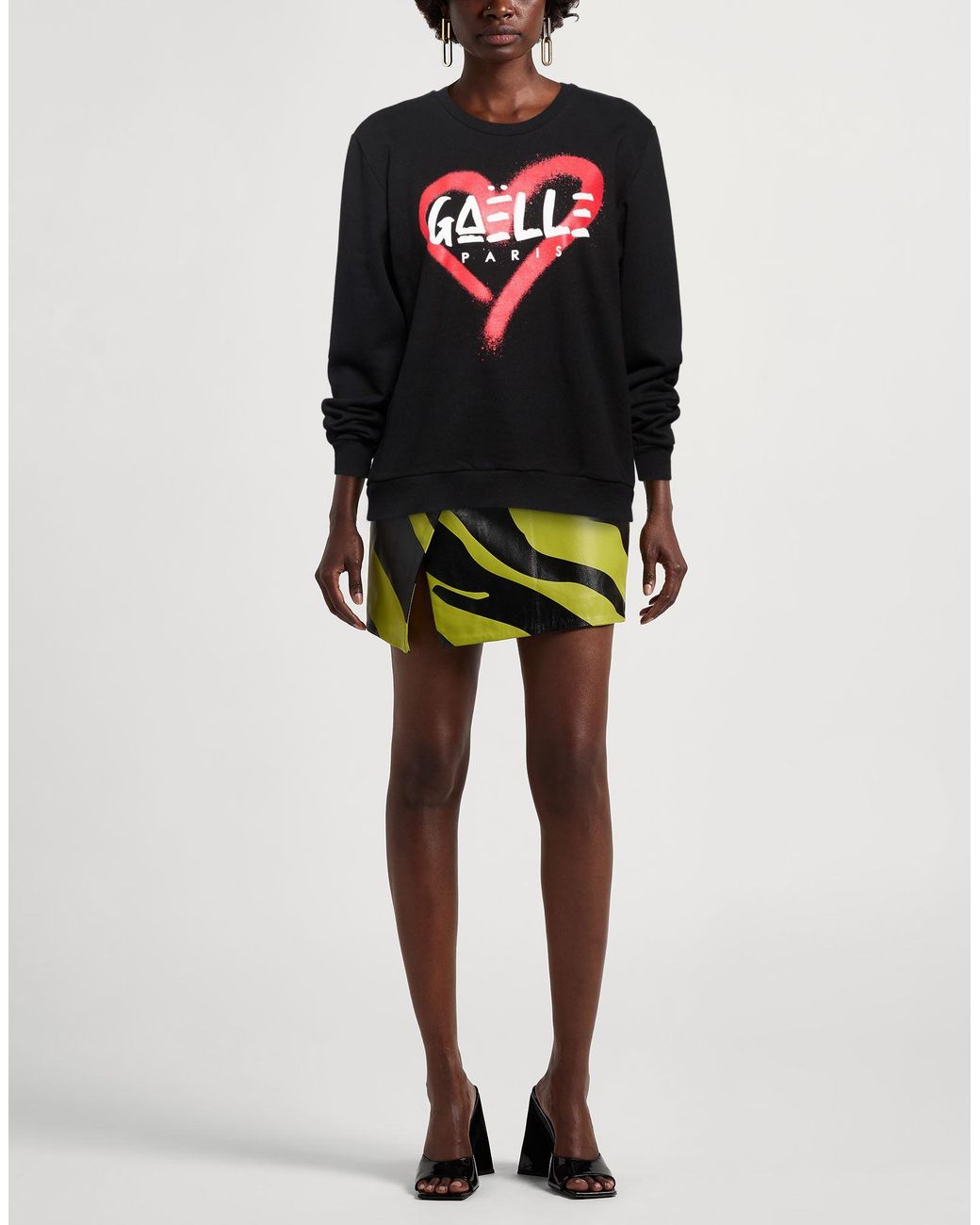 Gaelle Paris Black Sweatshirt