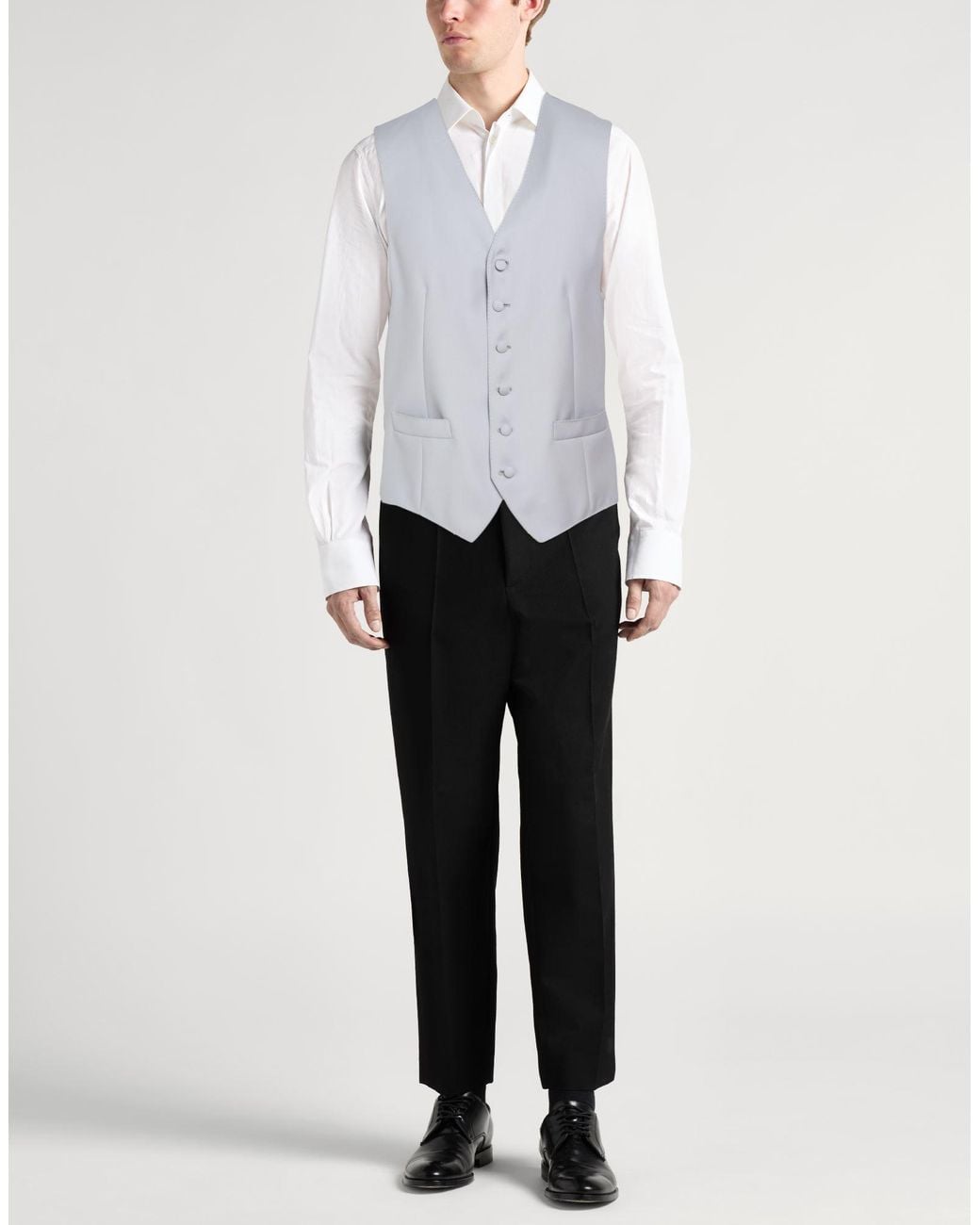 Corneliani Gray Waistcoat for men
