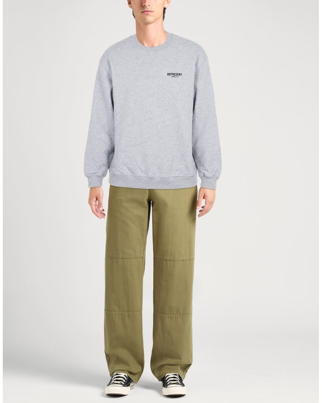 Sudadera Represent de hombre de color Gray