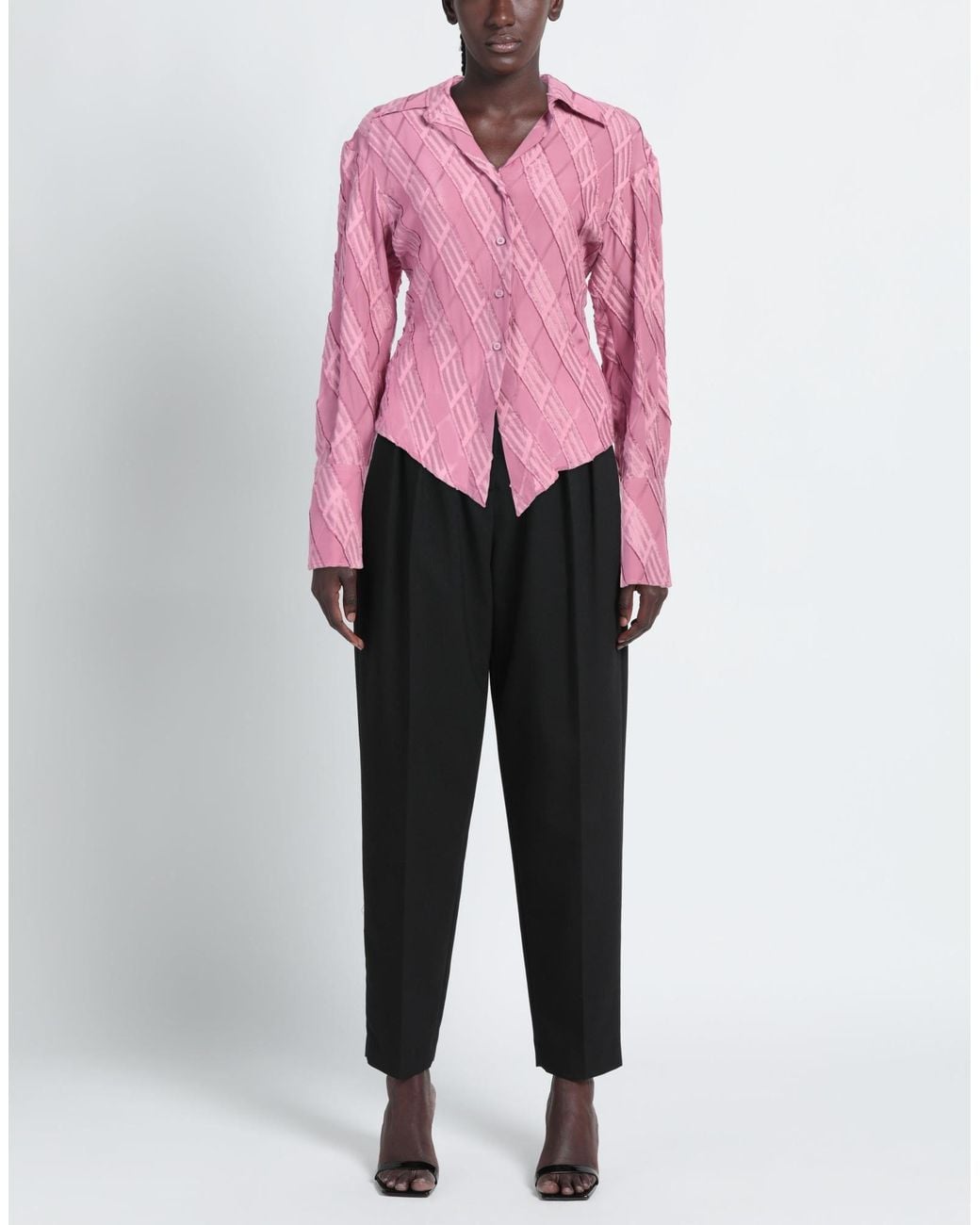 The Attico Pink Shirt