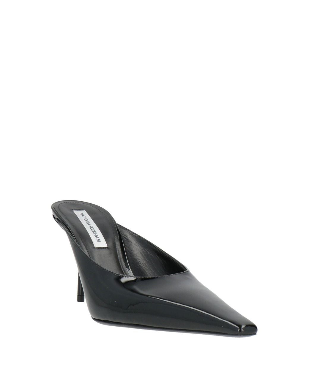 Victoria Beckham Black Mules & Clogs Leather