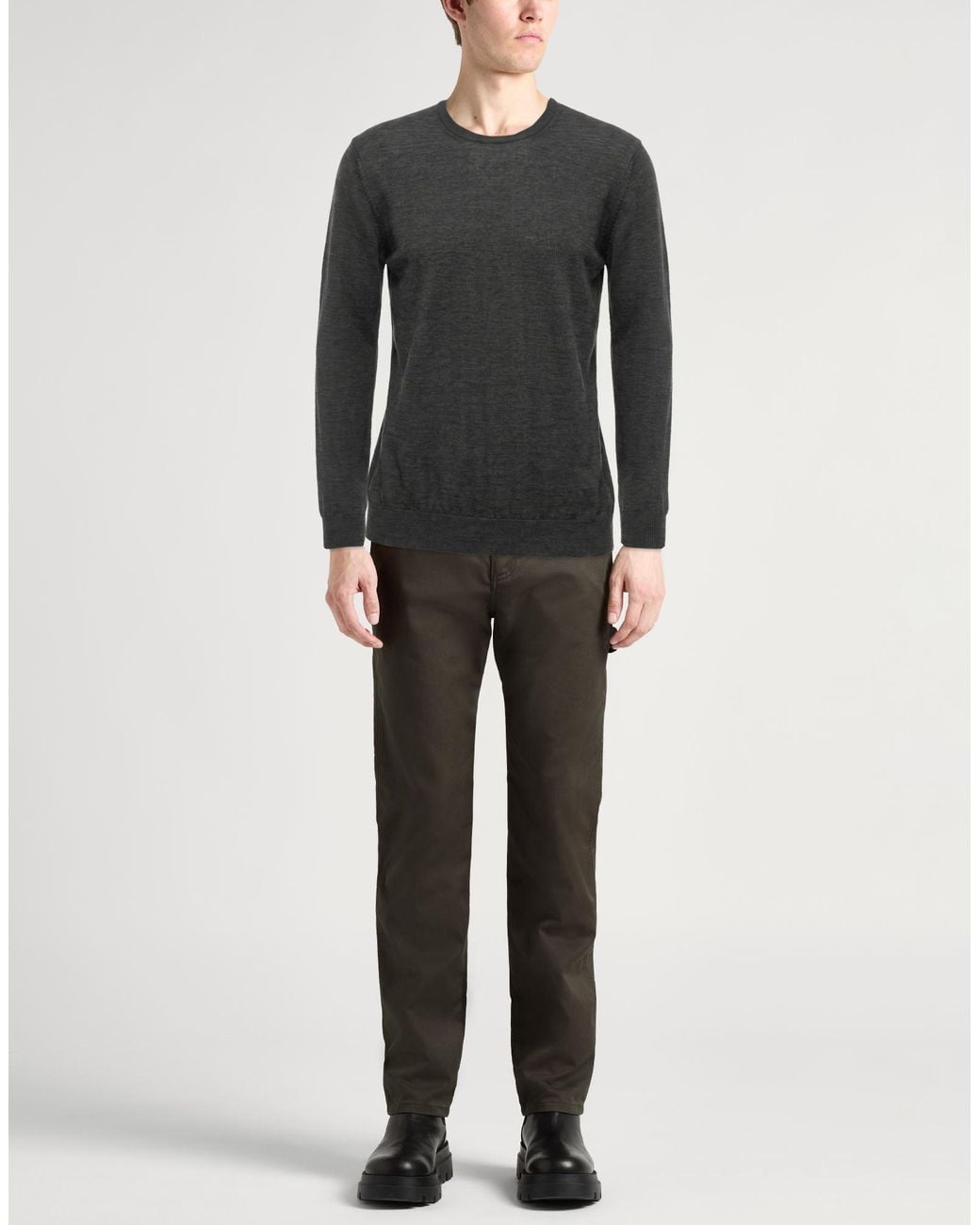 Pullover Lardini de hombre de color Gray