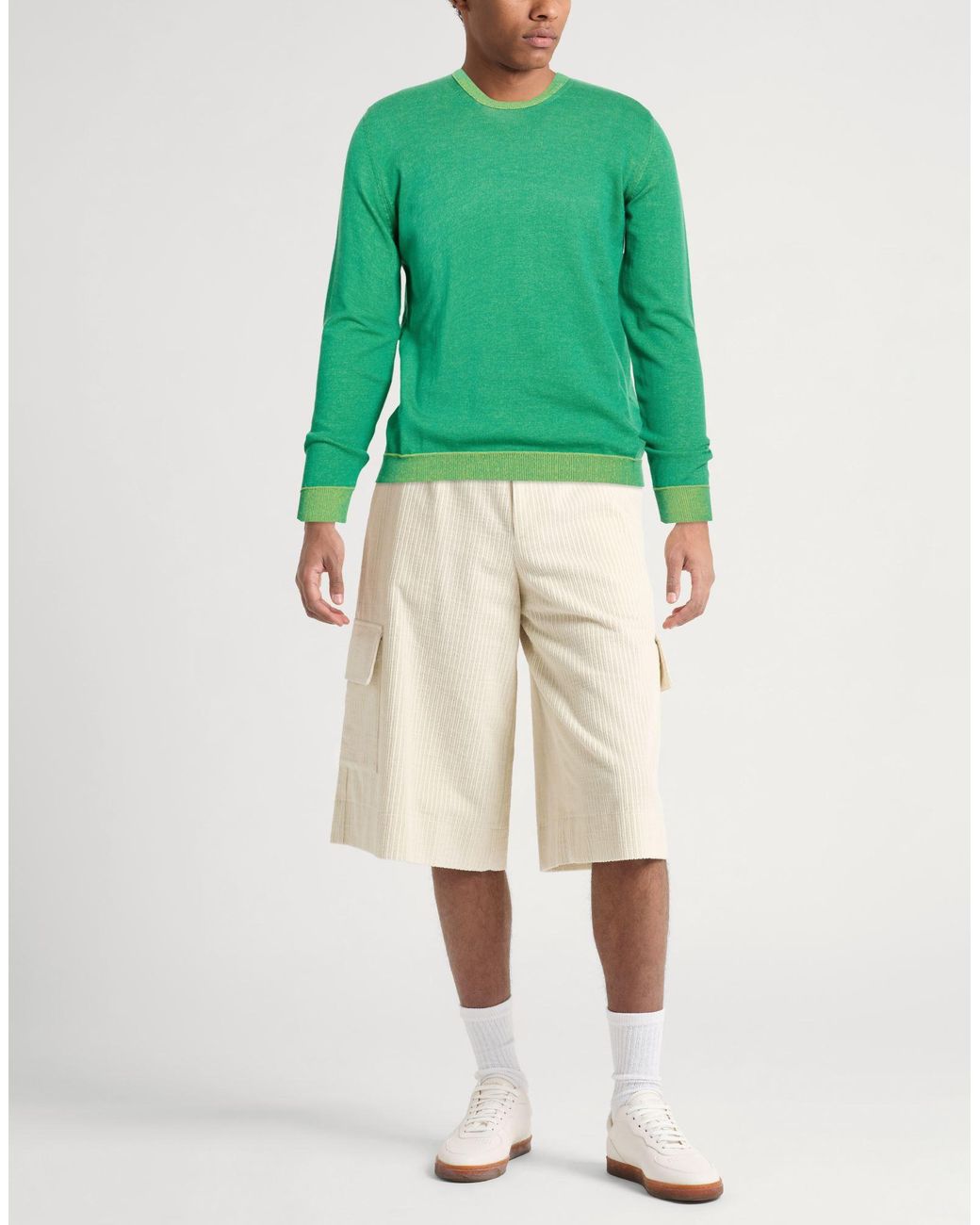 Roberto Collina Green Sweaters for men