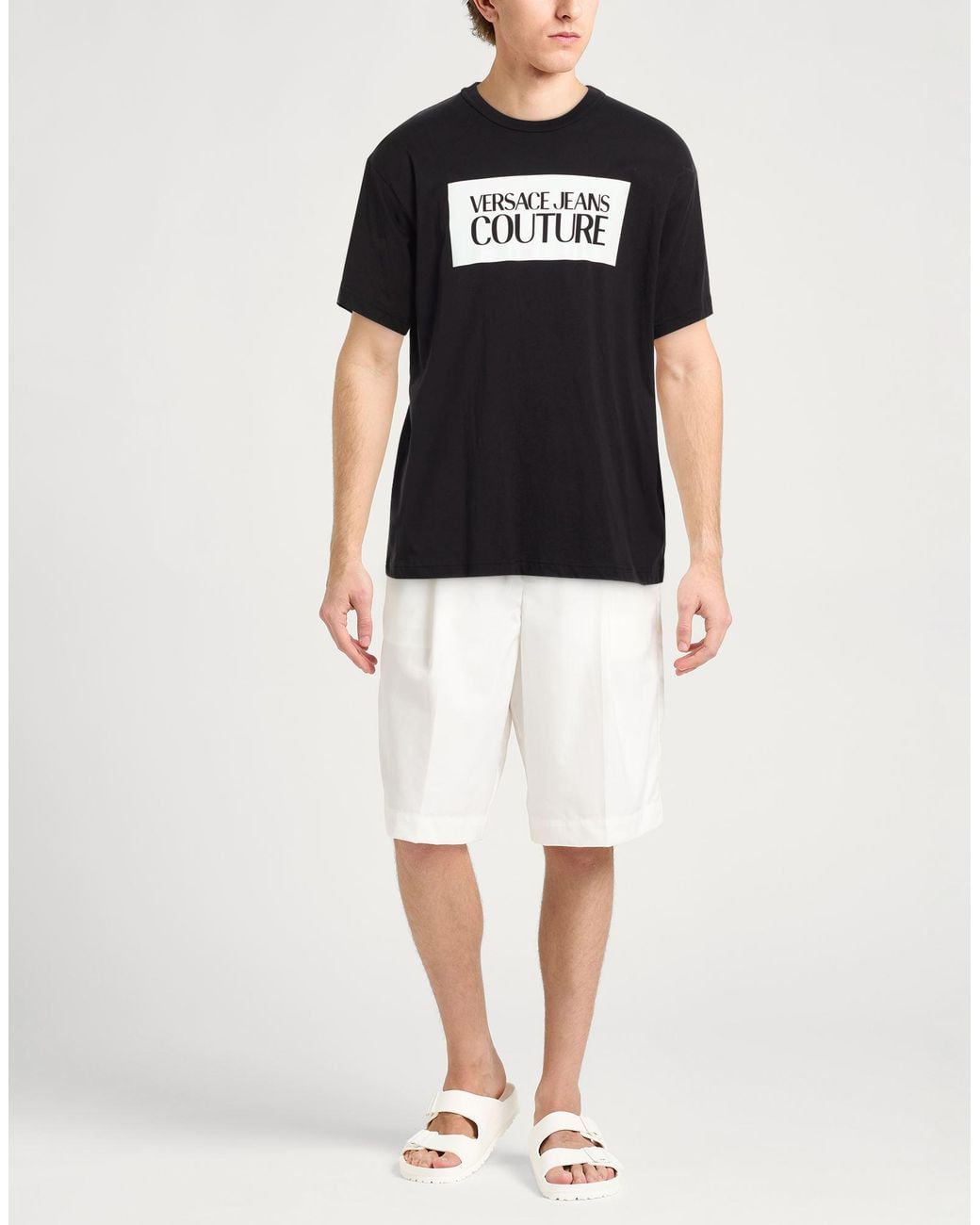 Versace Jeans Couture Black T-Shirt for men