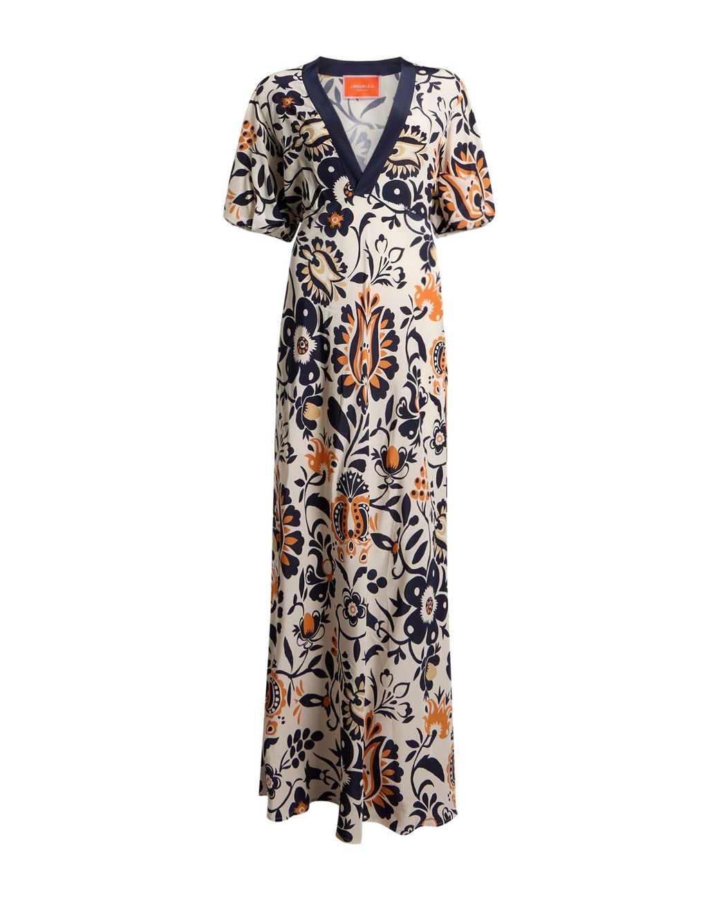 LaDoubleJ White Maxi Dress Silk