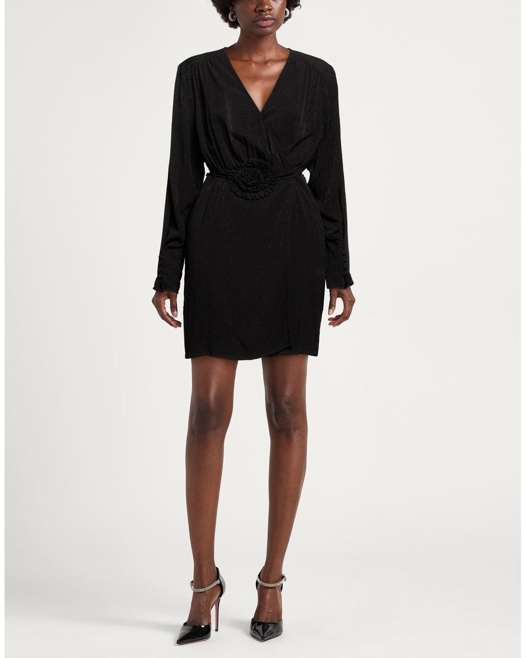 ROTATE BIRGER CHRISTENSEN Black Mini Dress