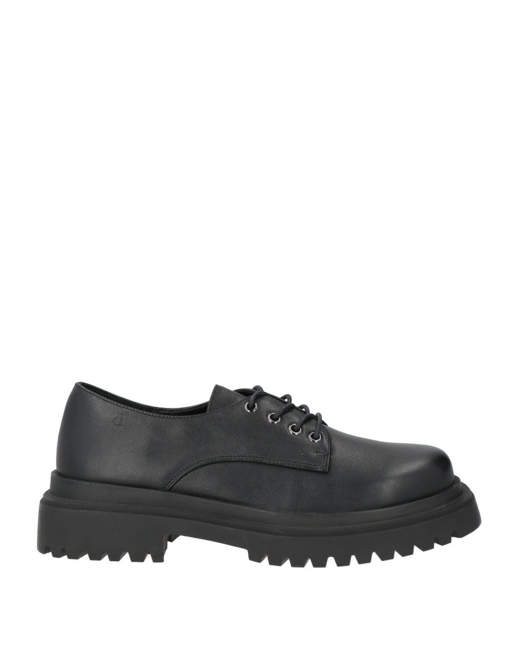 Manufacture D'essai Black Lace-Up Shoes Calfskin