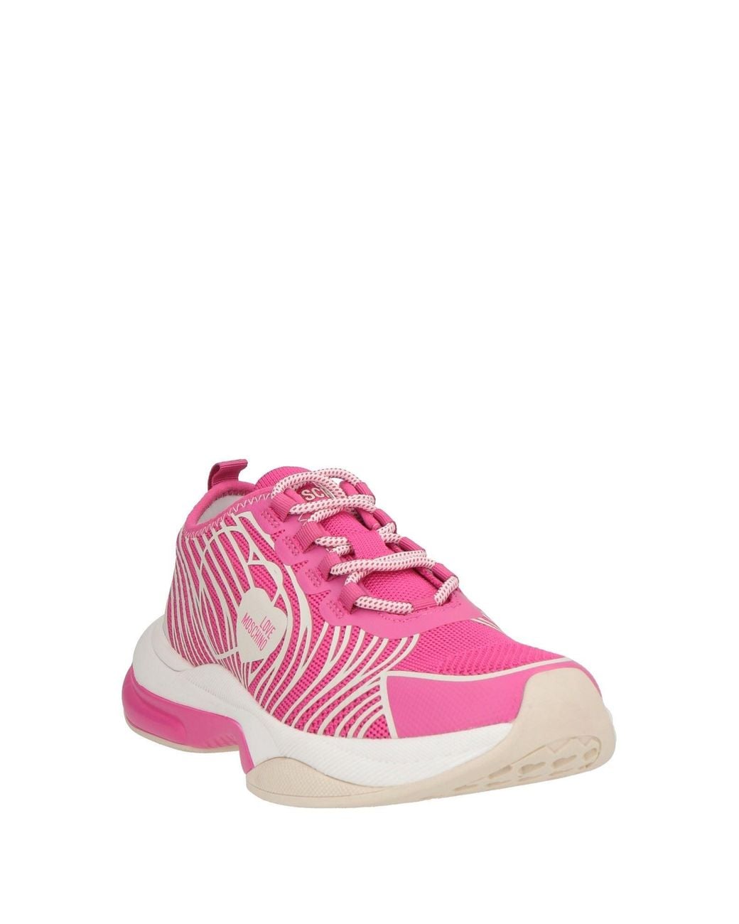 Love Moschino Pink Sneakers