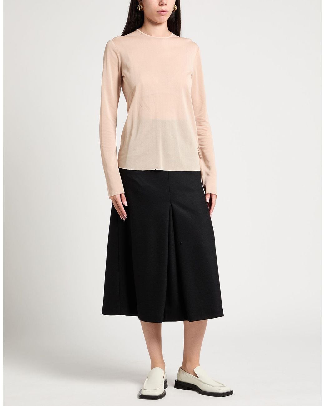 Jil Sander Natural Tops