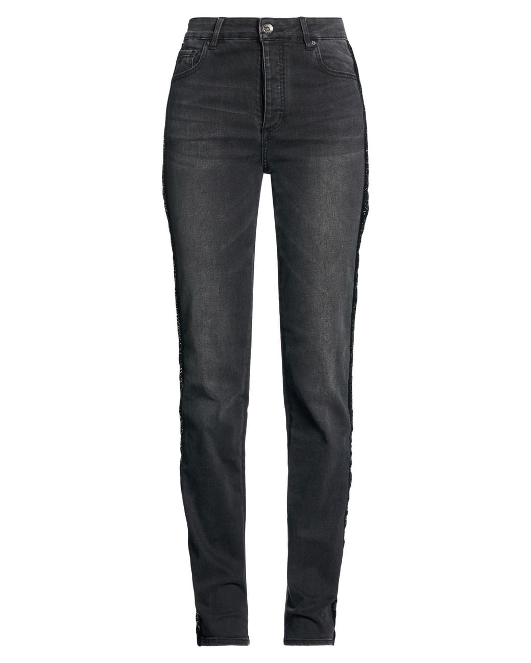 ARMANI EXCHANGE Gray Jeans Cotton, Polyester, Viscose, Elastane