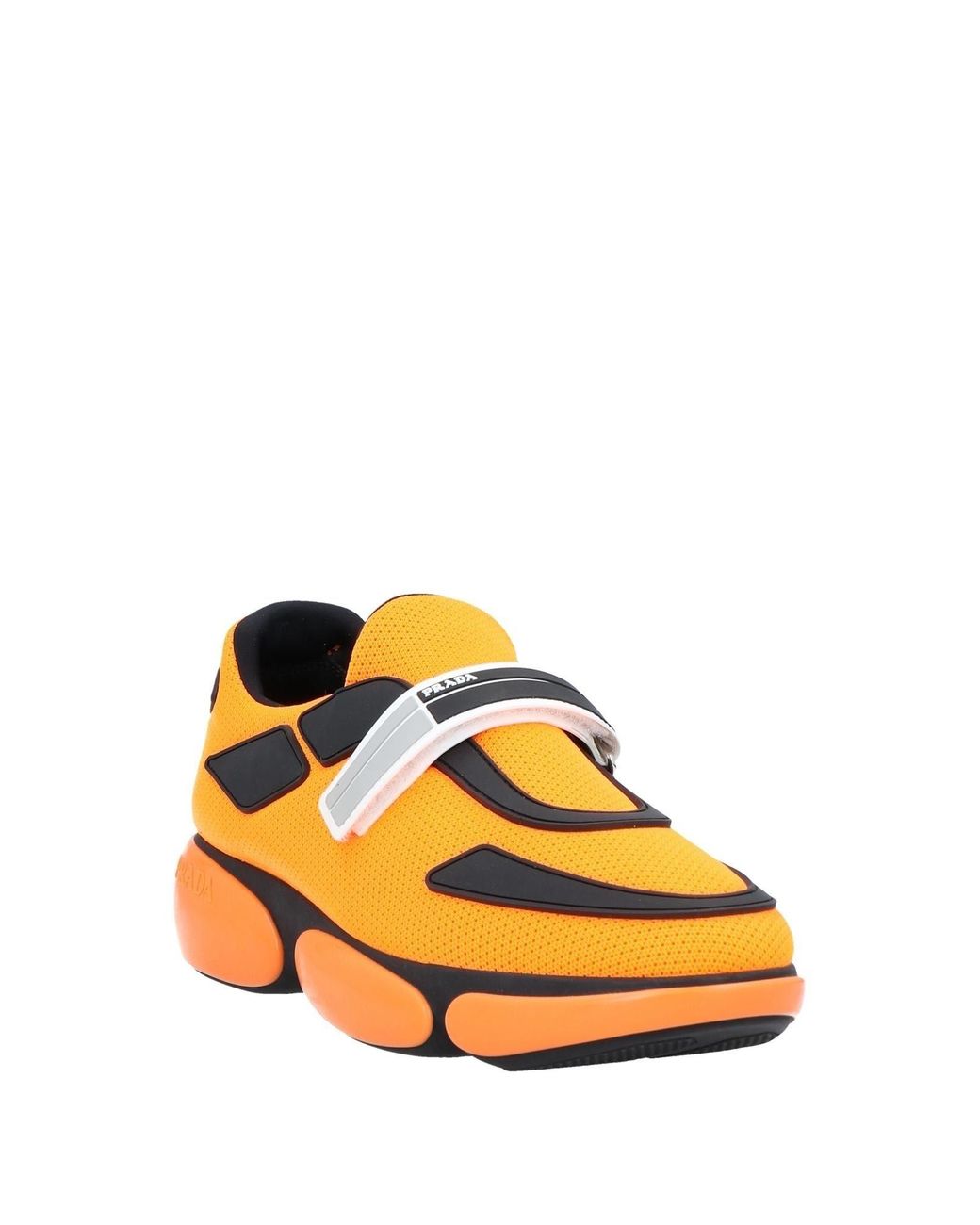 prada orange sneakers