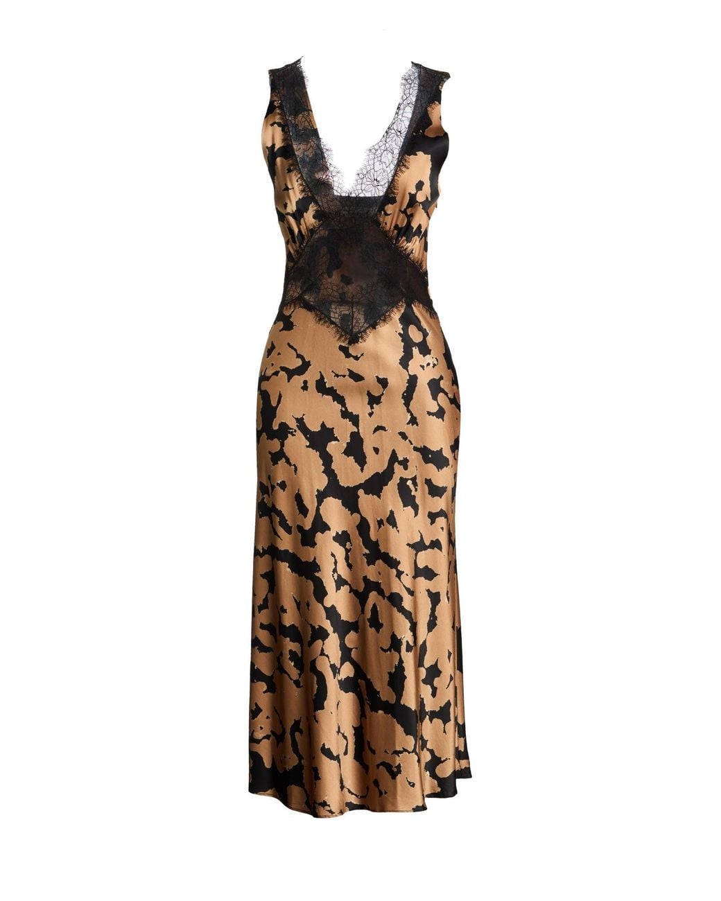 Liviana Conti Metallic Midi Dresses