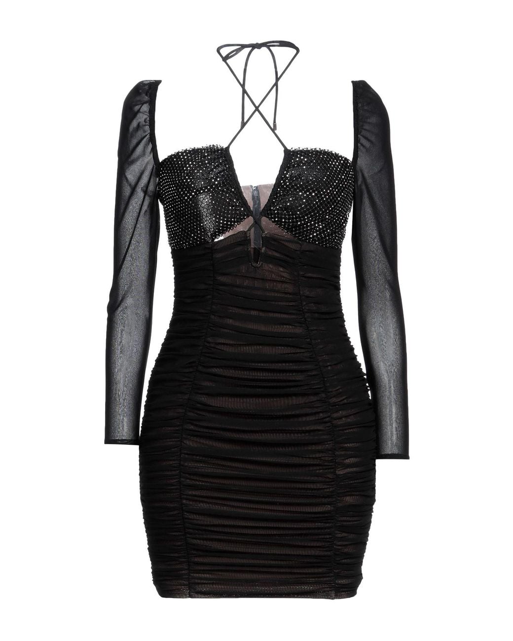 Self-Portrait Black Mini Dress