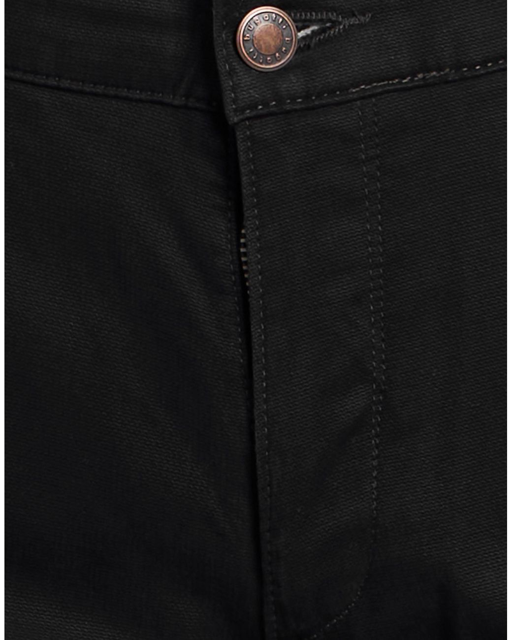 Bugatti Black Midnight Pants Cotton, Elastane for men