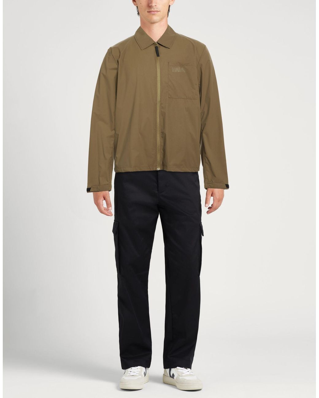 Rains Green Jacket for men
