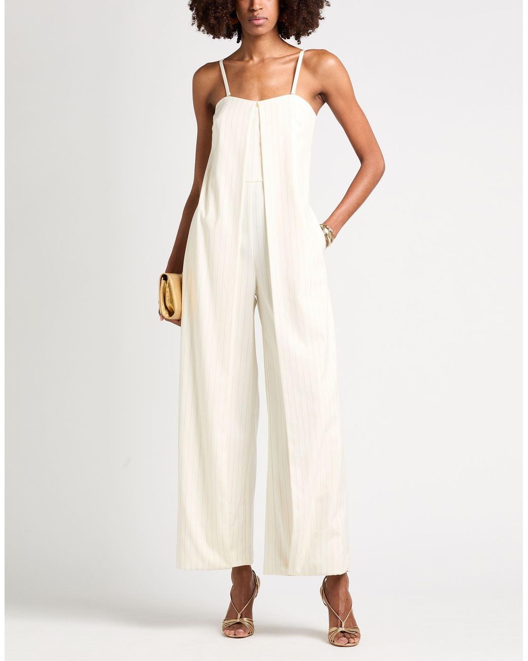 No Secrets White Jumpsuits