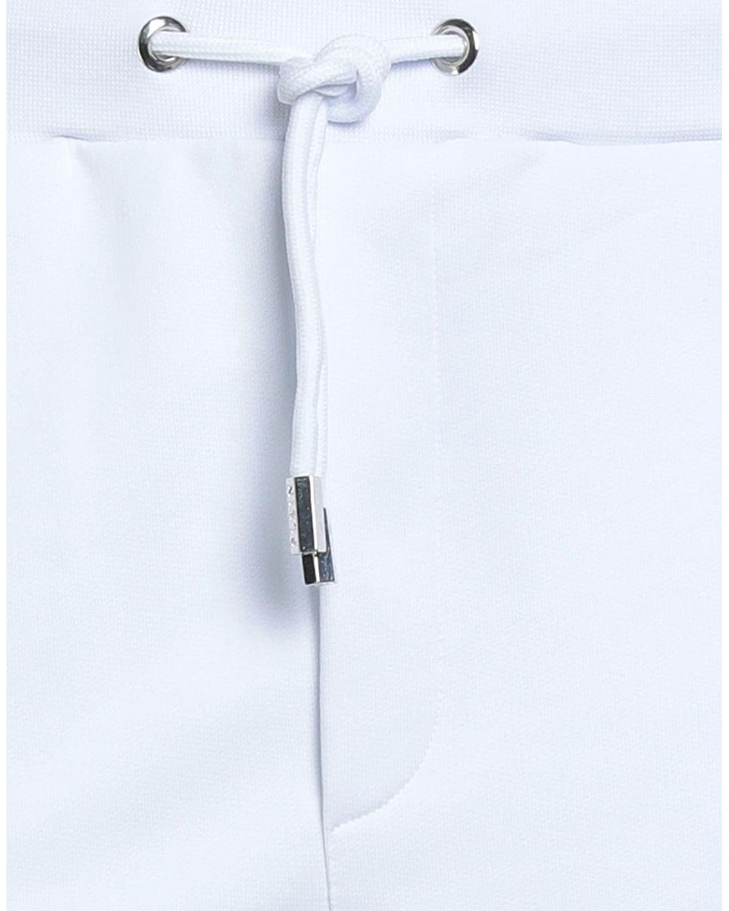 Philipp Plein White Trouser for men