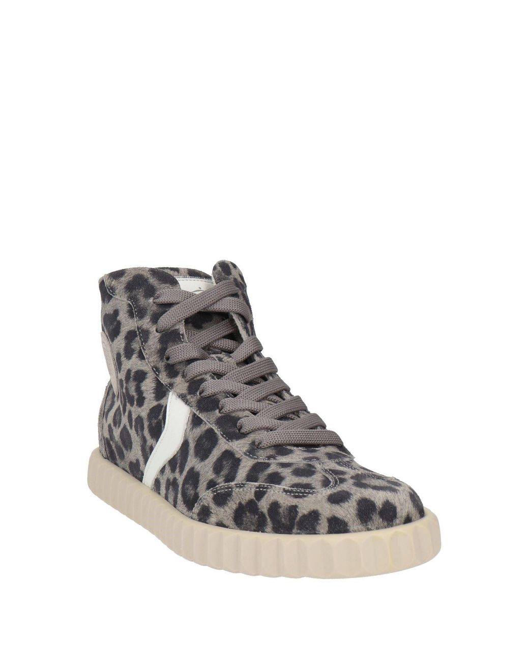 Voile Blanche Gray Sneakers Leather