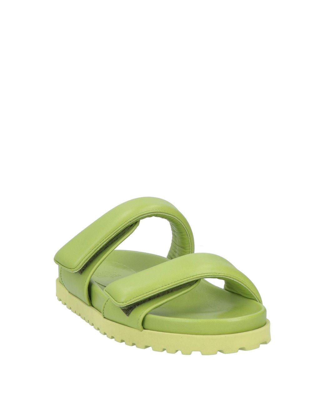 Gia Borghini Green Sandals