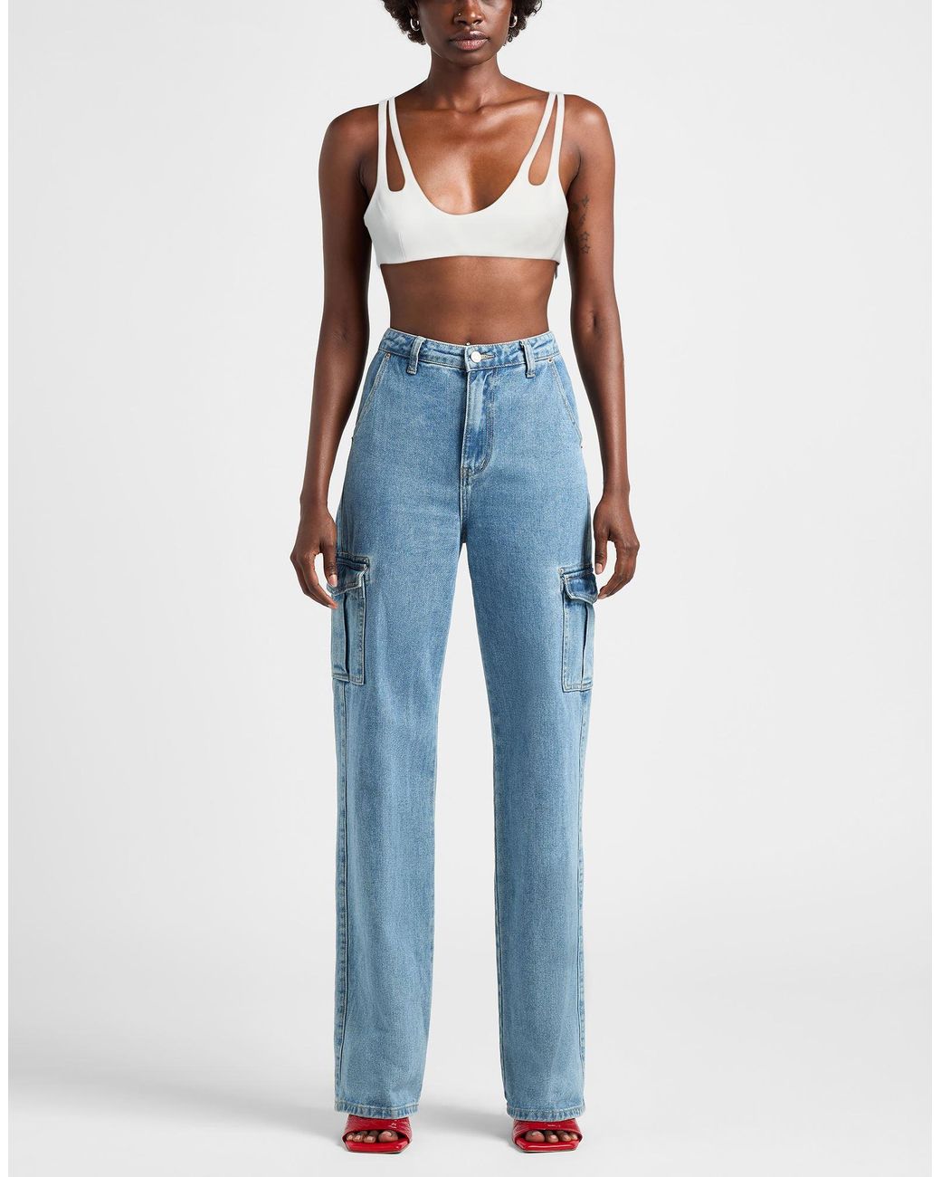 Top David Koma de color Gray