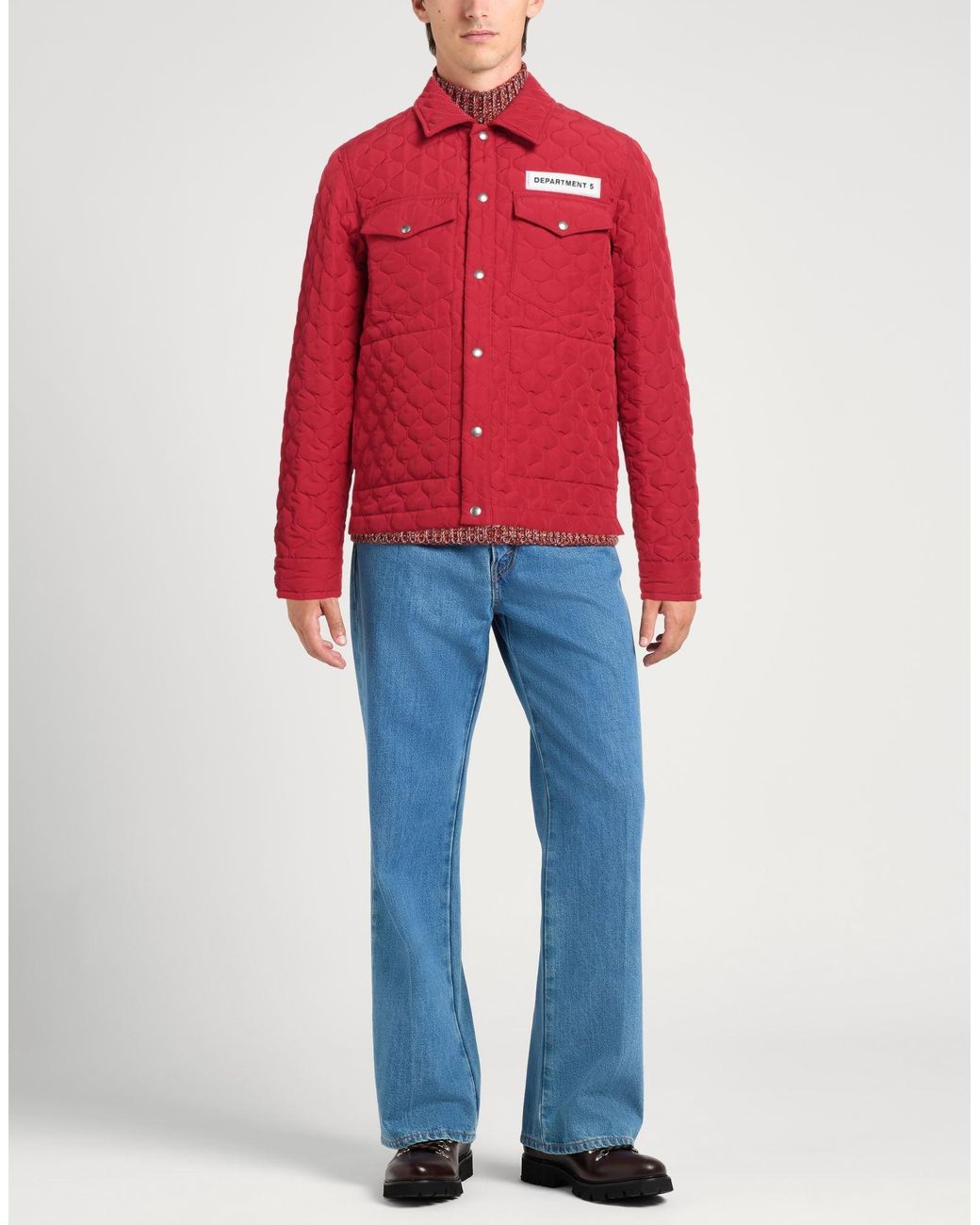 Department 5 Red Jacket for men