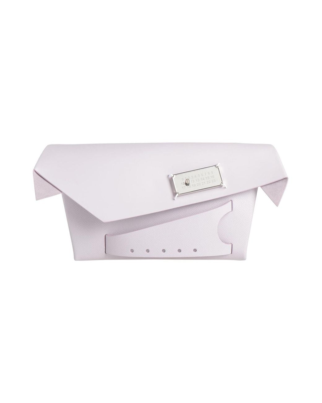 Maison Margiela White Clutch Leather
