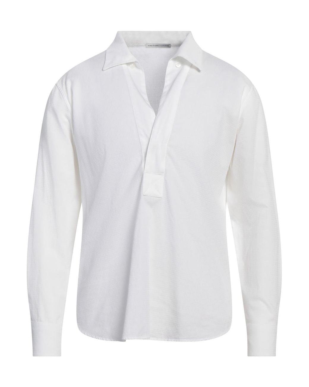 Daniele Alessandrini White Shirt Cotton for men